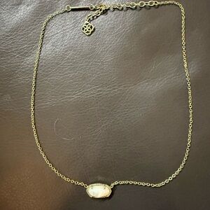 Kendra Scott - Gold Mother of Pearl Necklace